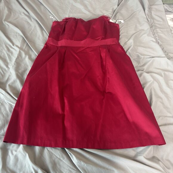 NWT!! David’s Bridal Short Strapless STYLE#84725 Size 16 Color Apple - Picture 7 of 14